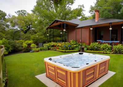 Summit XL on the backyard